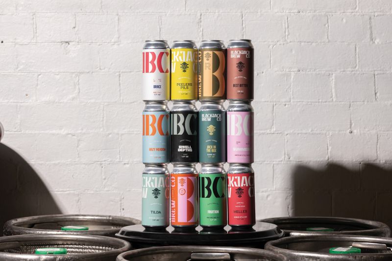 Blackjack brewery’s bold rebrand taps into Manchester’s rich history