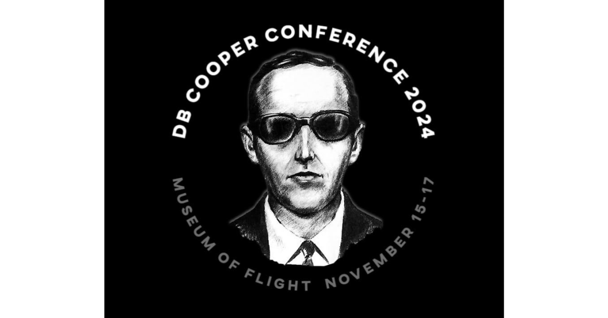 Seattle’s Museum of Flight to Host the 2024 D.B. Cooper Conference by D.B. Cooper Events from November 15 to 17