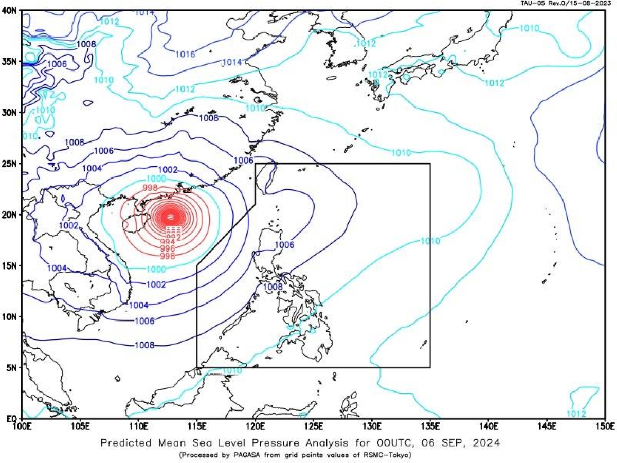 Trough of ‘Enteng’ continues to affect extreme NLuzon even after exit from PH — Pagasa