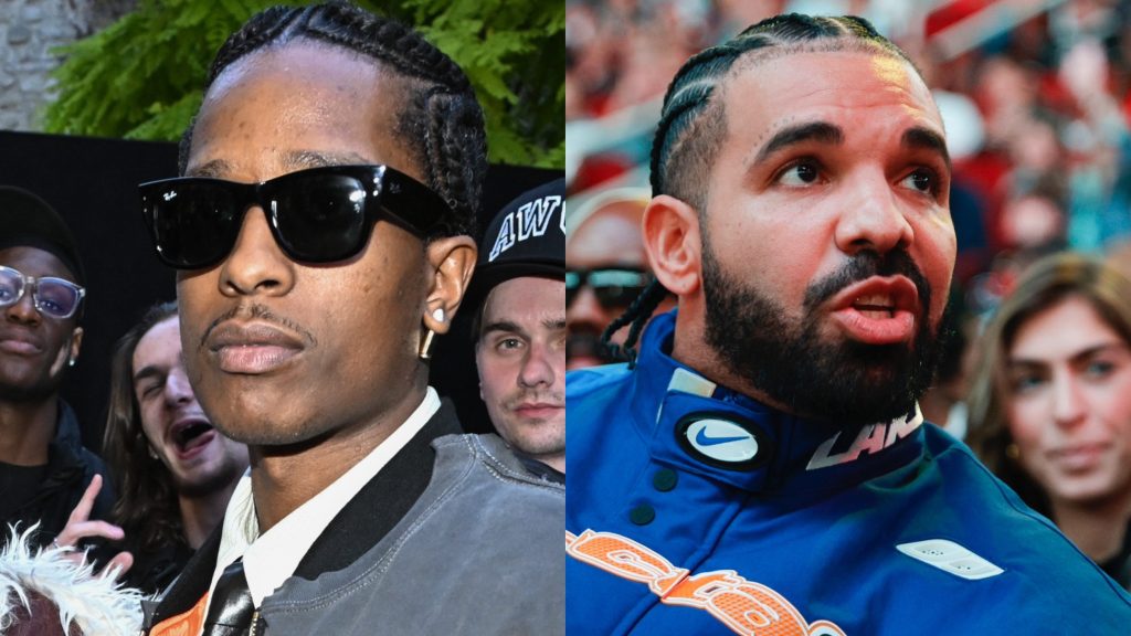 Fans Speculate A$AP Rocky Dissed Drake On New “Ruby Rosary” Track Feat. J. Cole