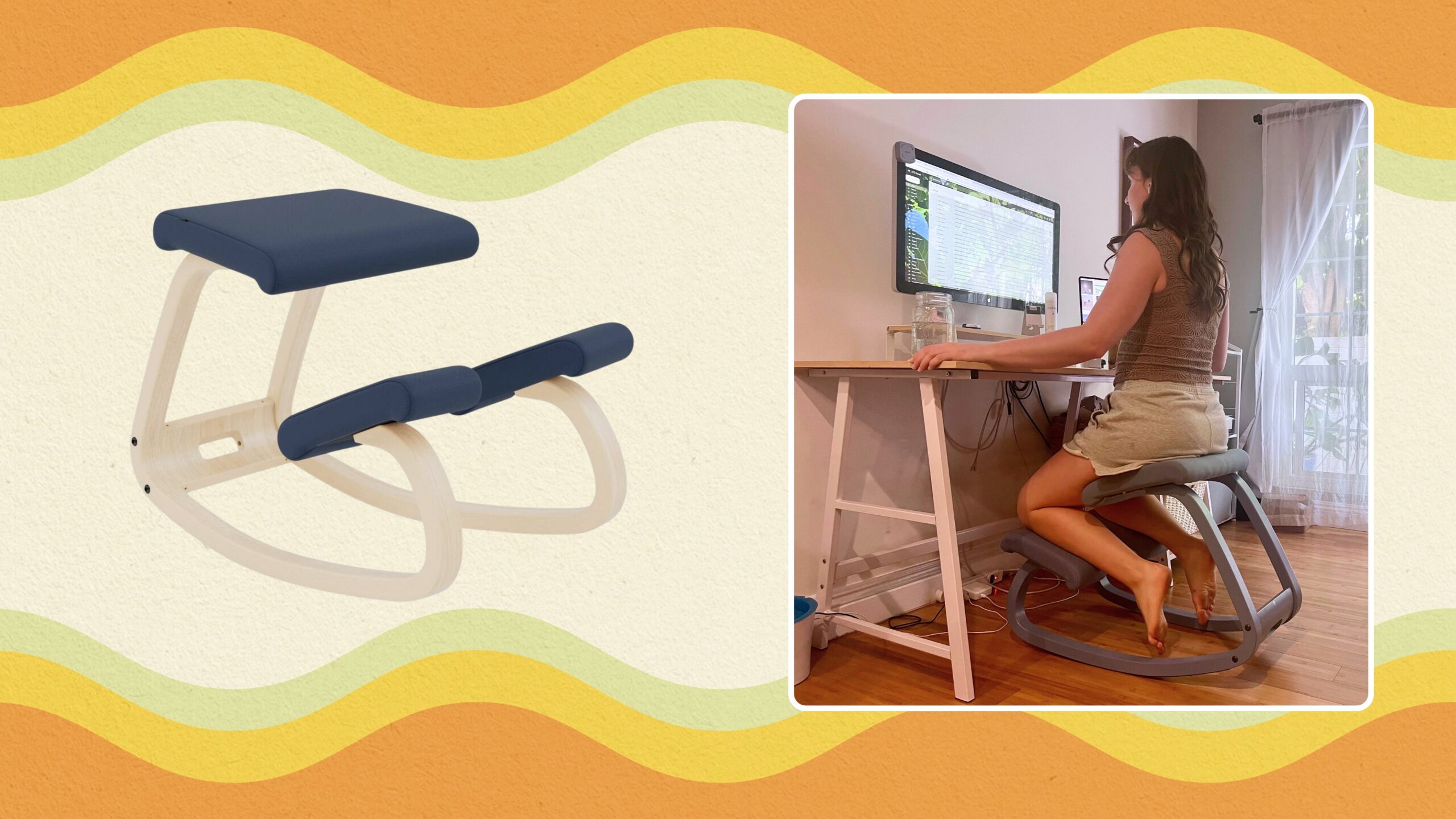 This Kneeling Desk Chair Saved My Lower Back, Knees, and Hips