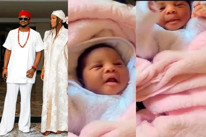 Paul Okoye, wife Ifeoma welcome first child