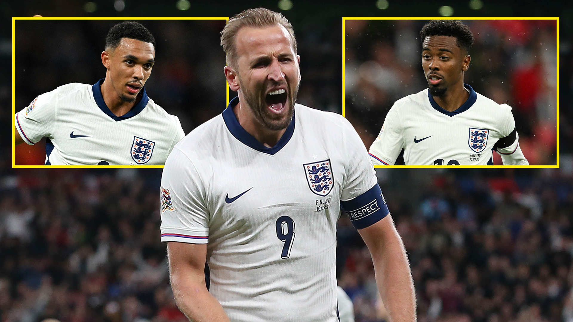 Three England stars get 9/10 player rating as Lee Carsley is told off for denying Harry Kane hat-trick