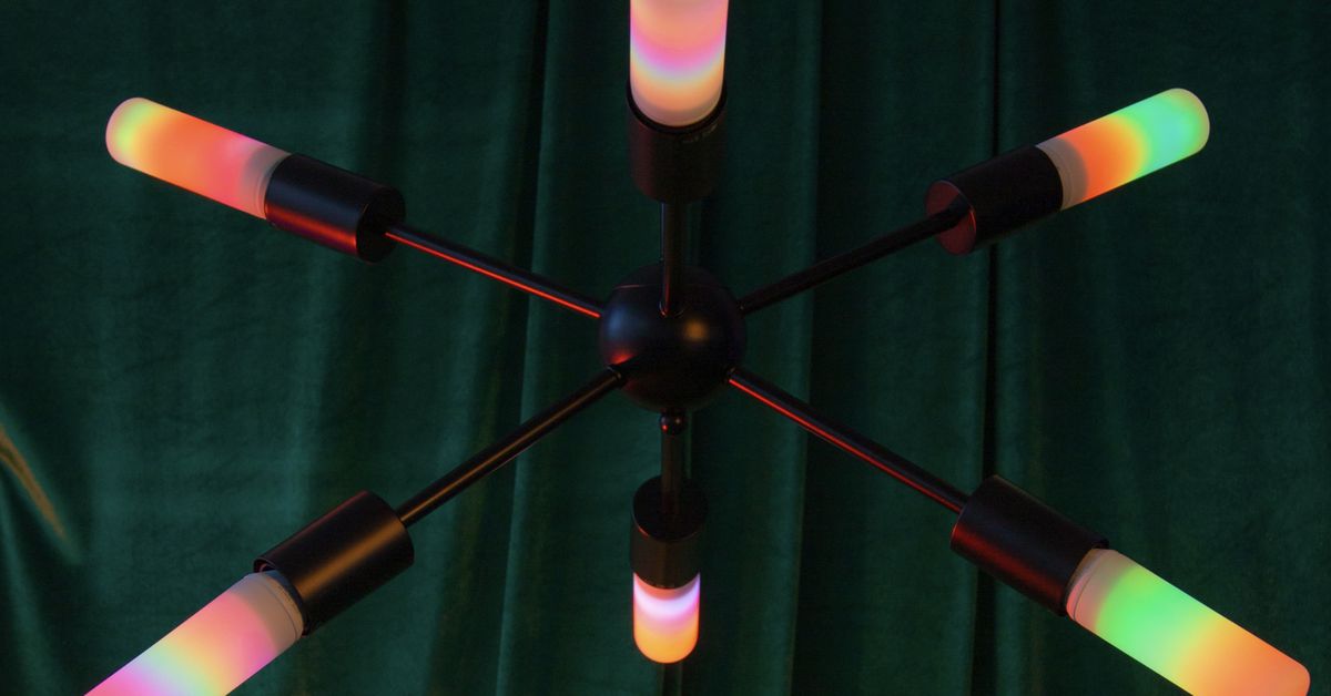 Lifx’s new tube bulb turns your boring light fixtures into RGB glow sticks