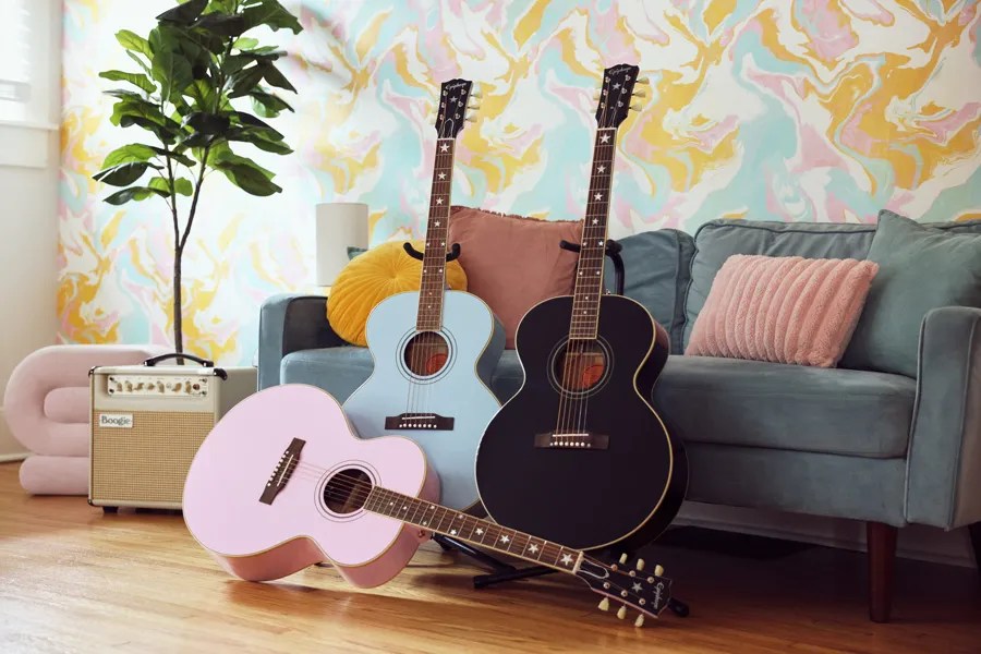 Enter to Win an Epiphone Inspired by Gibson Custom J-180 LS Acoustic Guitar