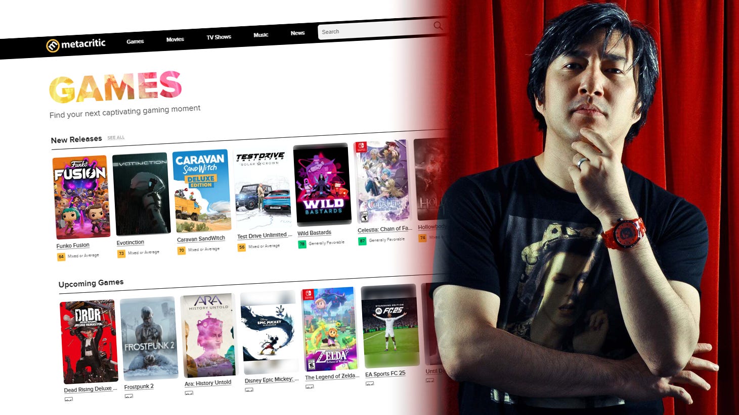 Suda51: “Everyone cares too much about Metacritic scores”