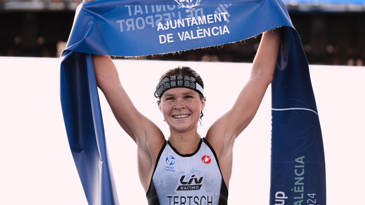 World Triathlon Cup Valencia 2024 results: Olympic gold medallist Lisa Tertsch runs down rivals in ASTONISHING style