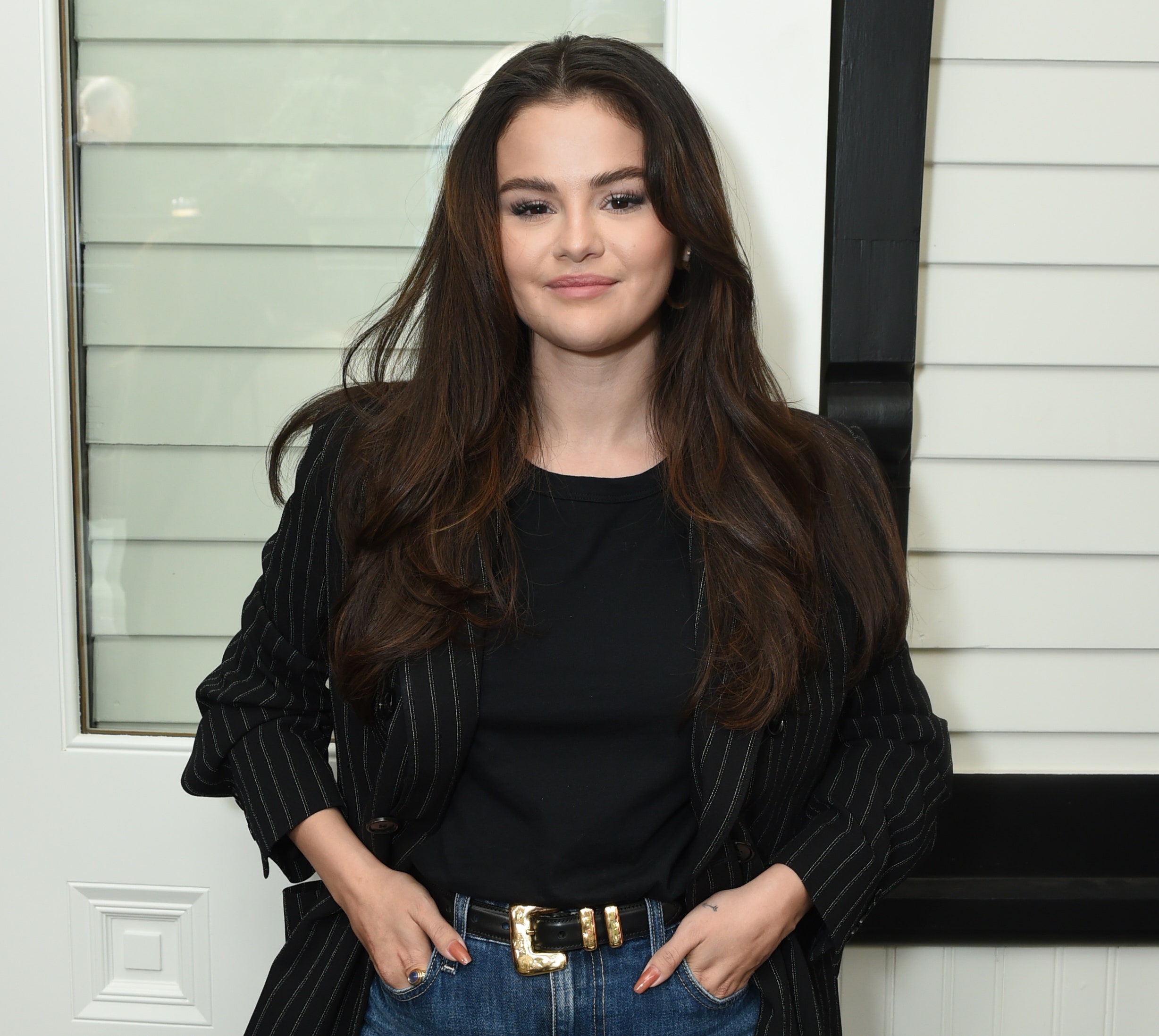 Selena Gomez Proves Red Knee-High Boots Are a Fashion No-Brainer For Fall 2024