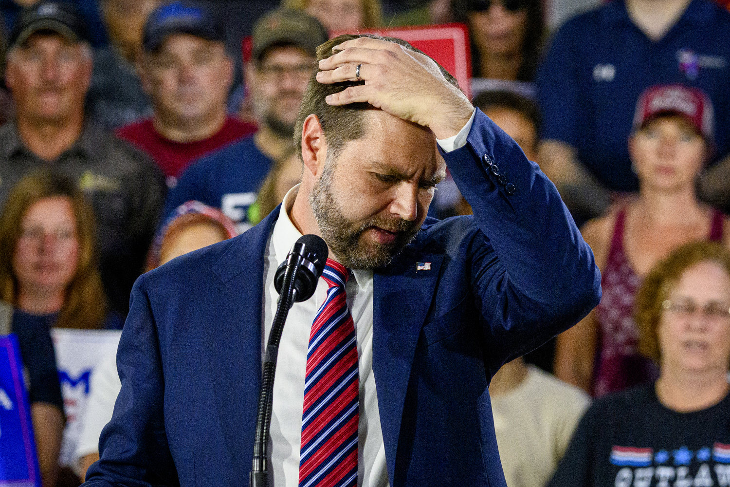 JD Vance does a terrible Donald Trump impression